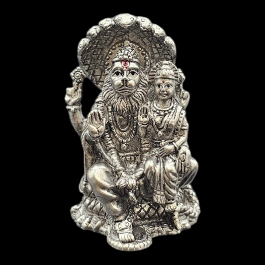 925 silver laxmi Narasimha avatar Idol