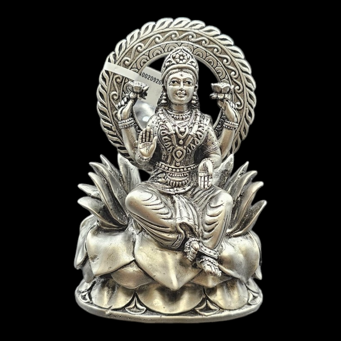 925 silver Goddess Laxmi 3D solid Idol