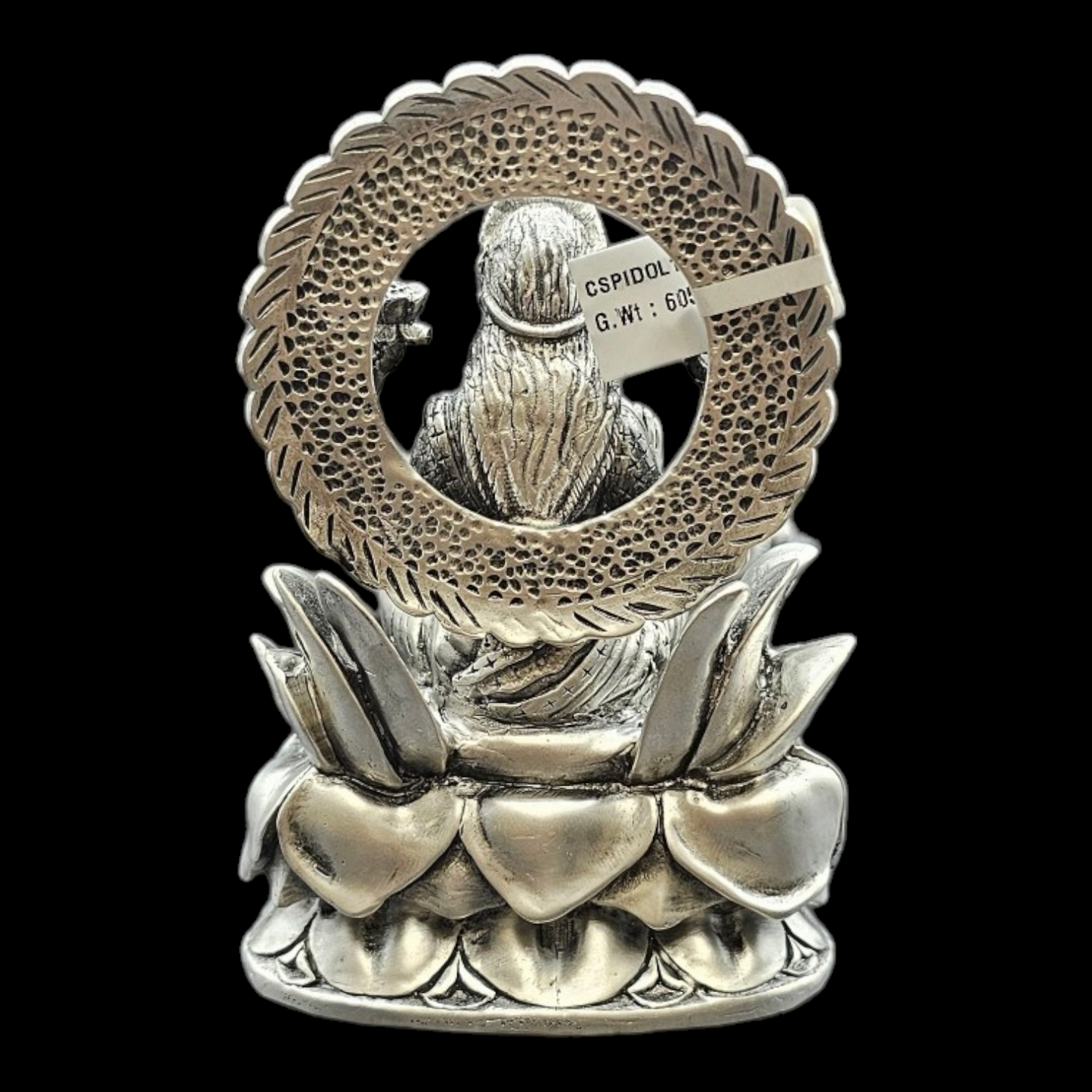 925 silver Goddess Laxmi 3D solid Idol