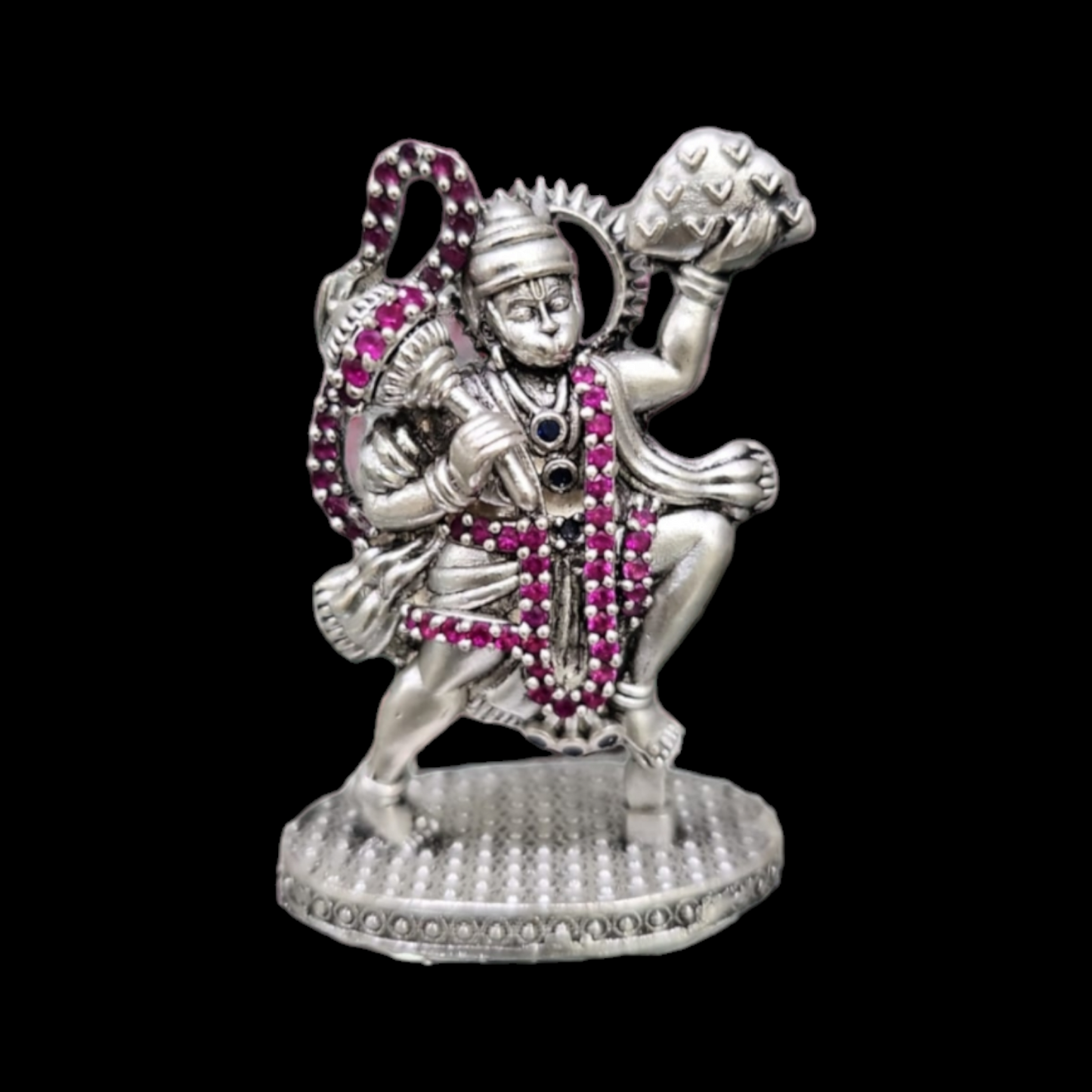 925 silver Lord Hanuman 2D idol