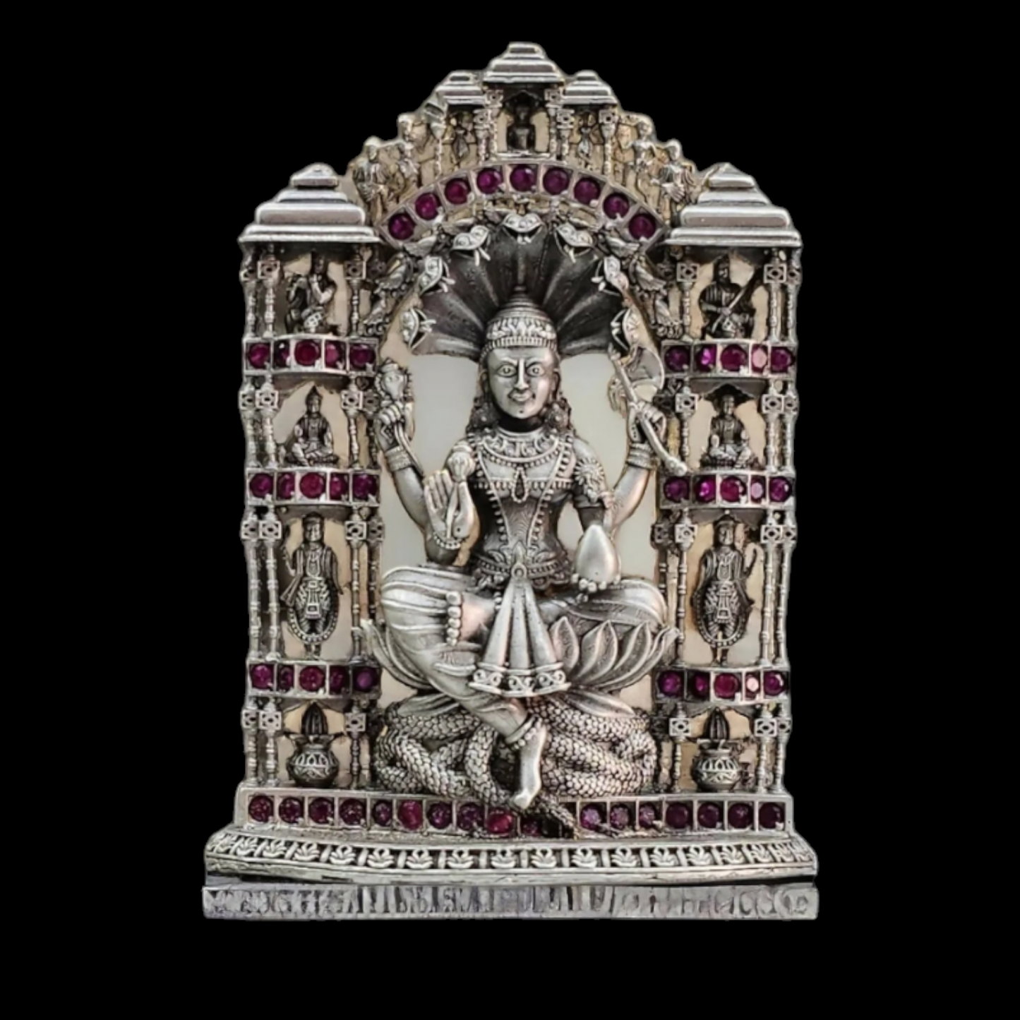 925 Silver Padmavati Devi 2D Idol