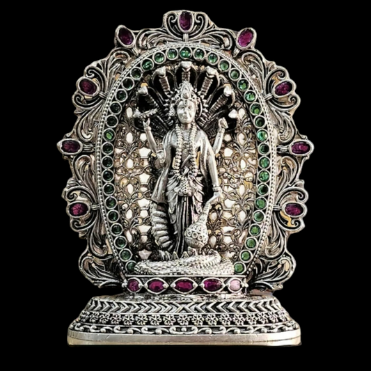 925 silver Lord Vishnu 2D Idol