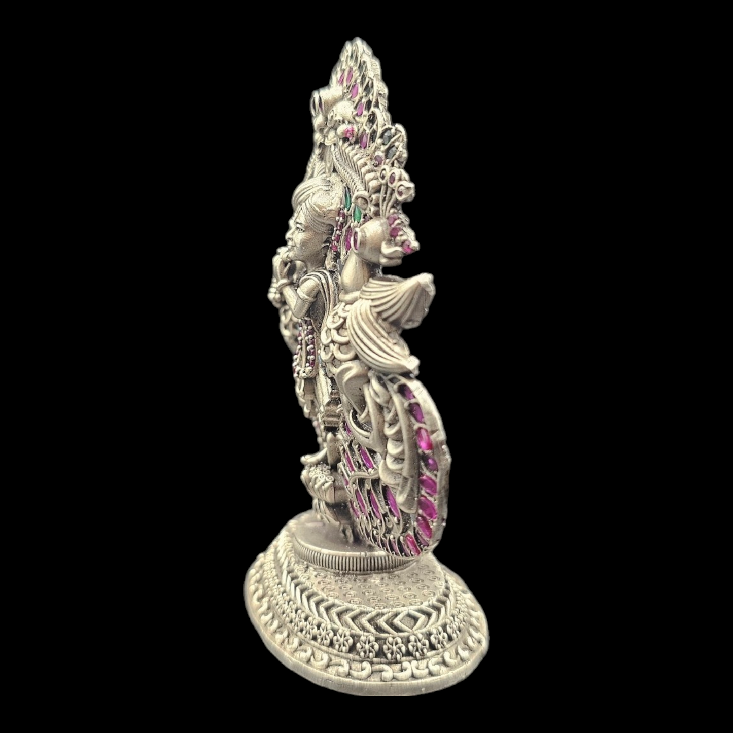 925 silver Lord krishna 2D idol