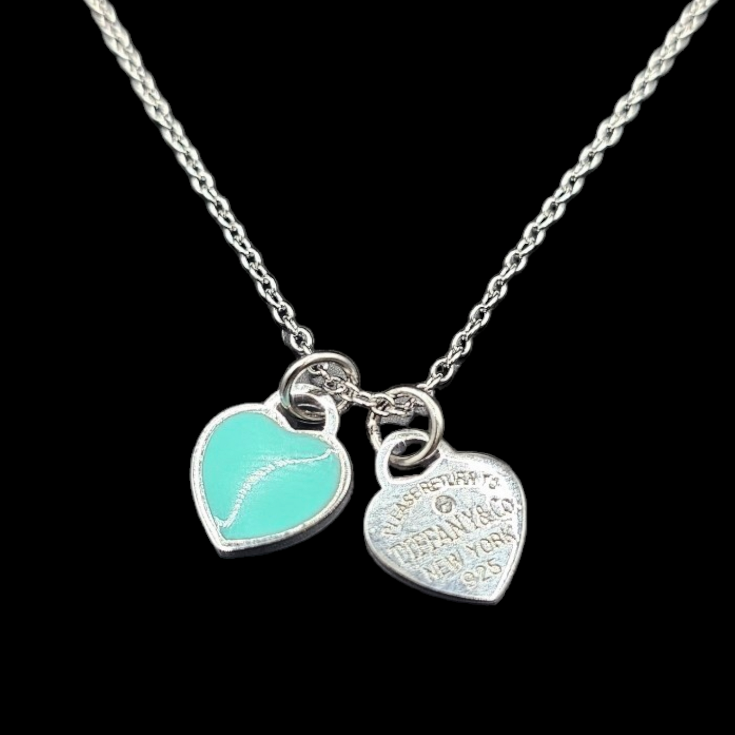 925 silver heart shape Pendant Necklace