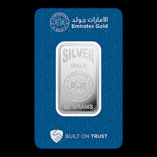 Emirates 20 gm silver Bar