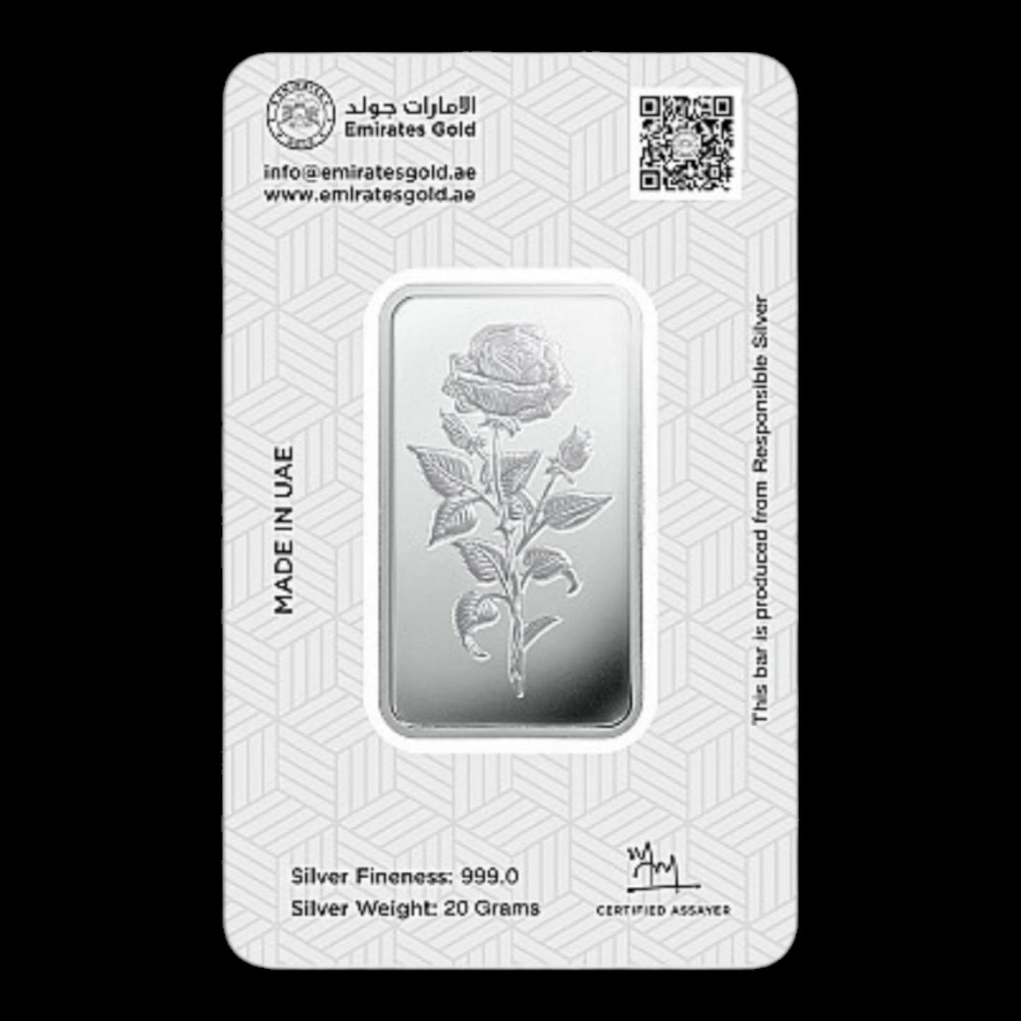 Emirates 20 gm silver Bar