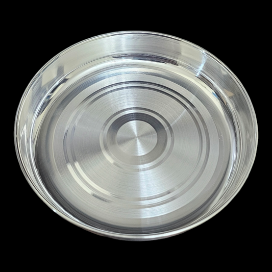 Pure silver small thali / plate