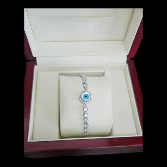 925 silver Evil Eye Bracelet