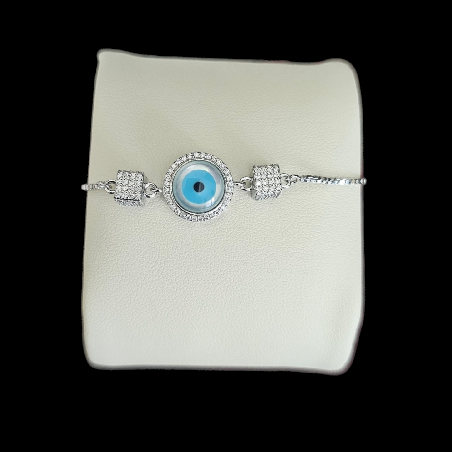 925 Silver Evil Eye Bracelet