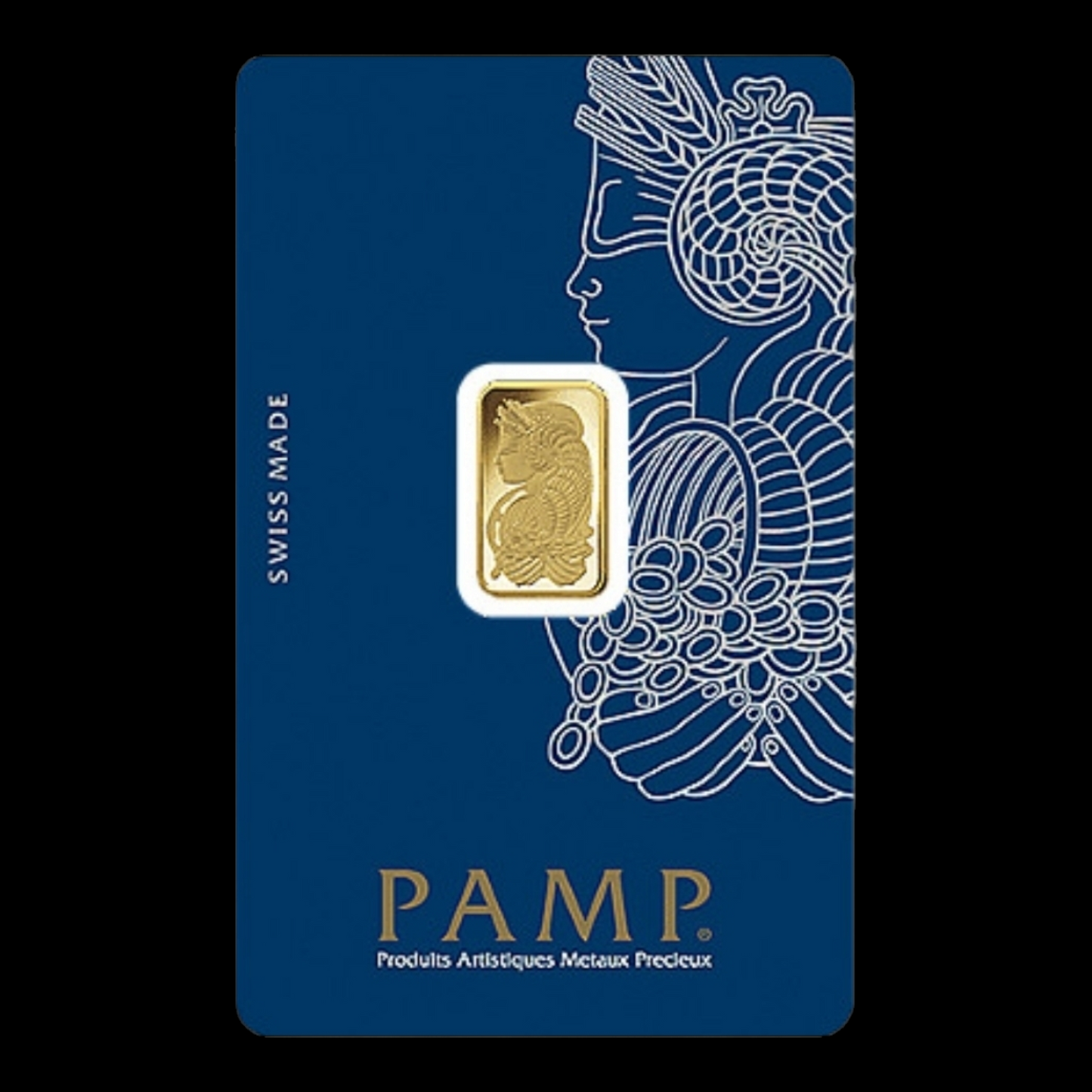 PAMP 2.5 gram gold bar