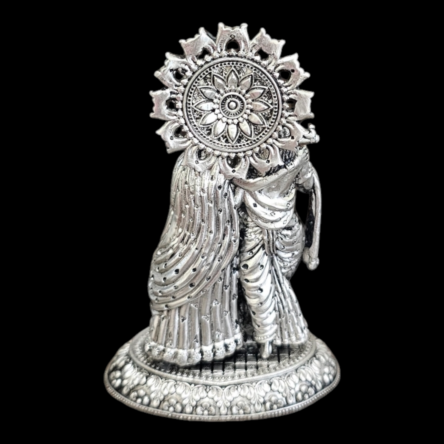 925 silver Radha Krishna Idol