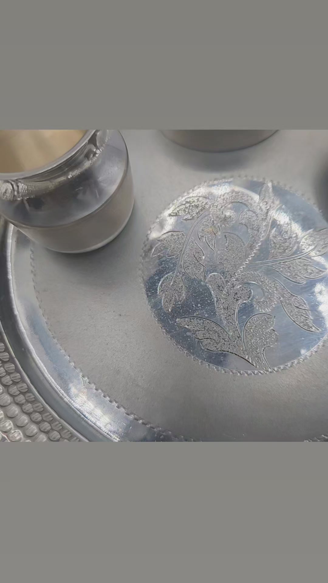 Silver Pooja Thali