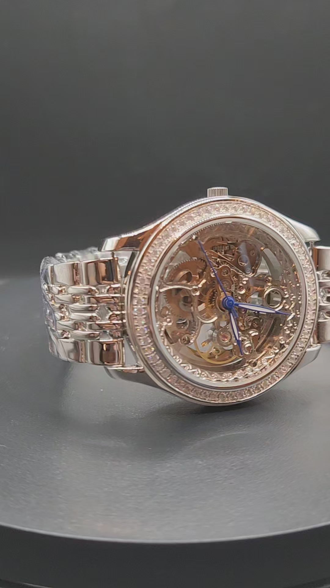 Sterling Silver Men's Wrist Watch