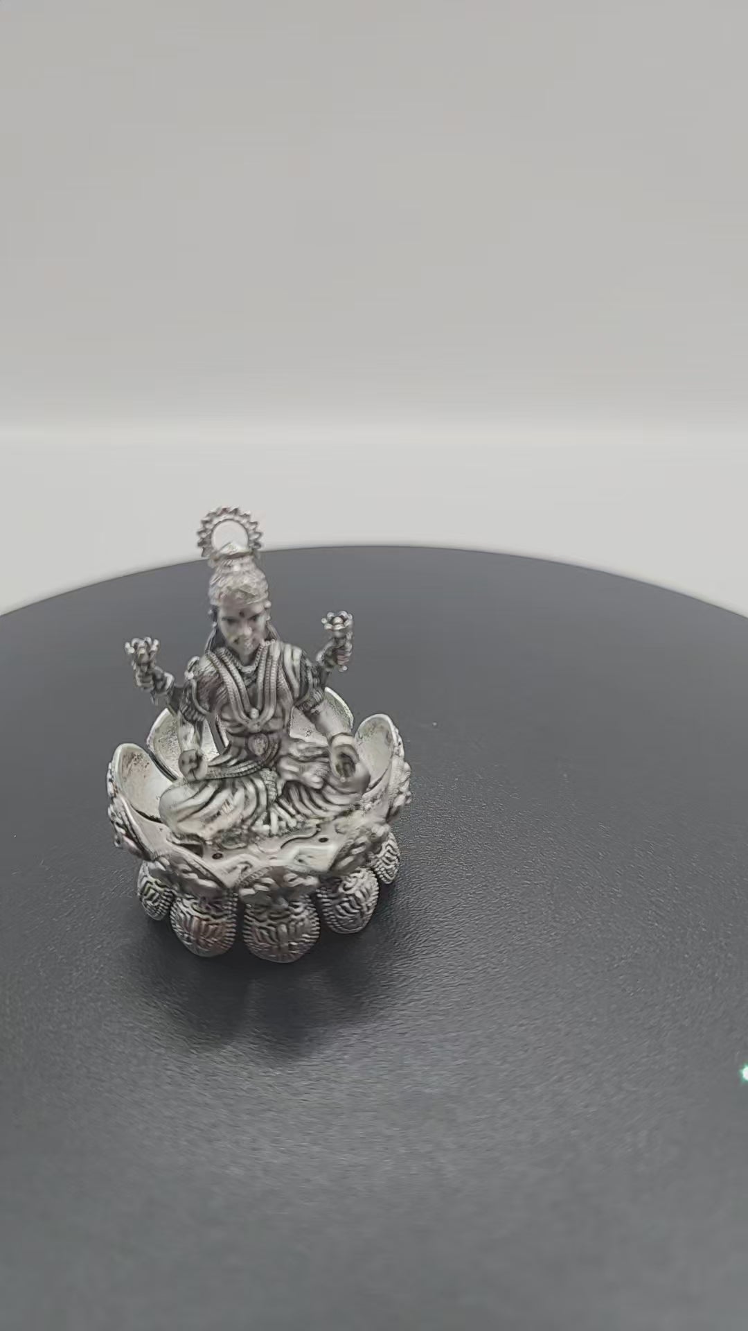 925 Silver Goddess Laxmi  Idol.