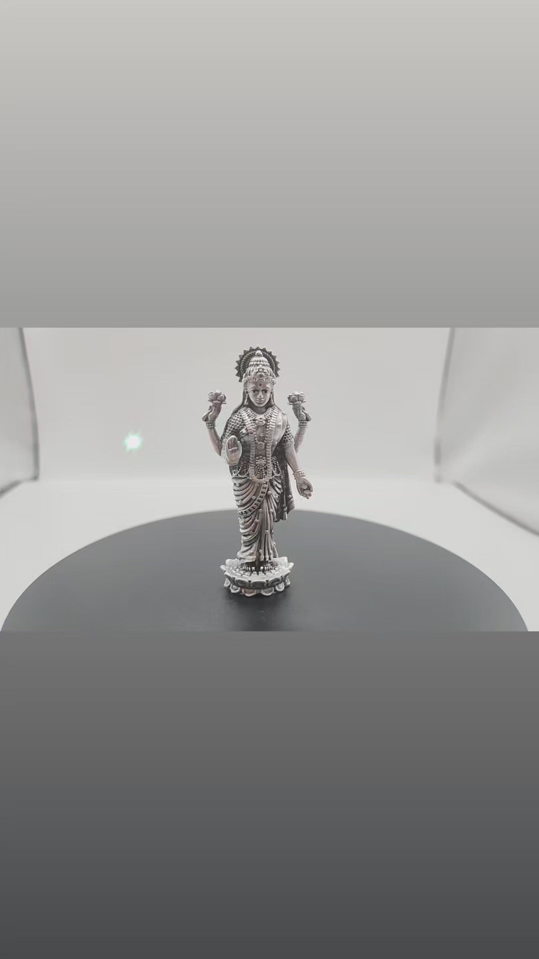 925 Silver  Goddess Laxmi  Idol.