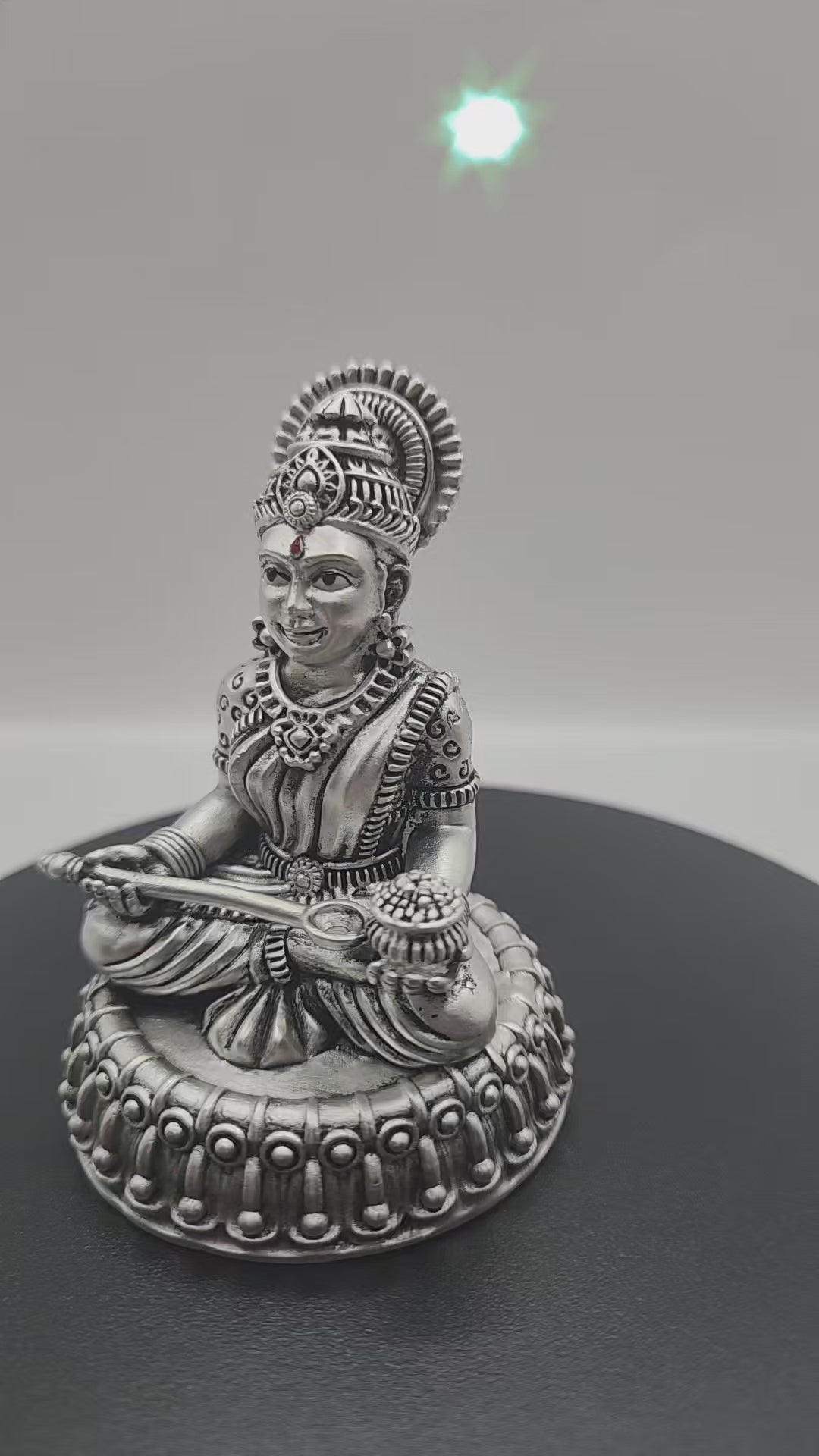925 Silver Annapurna Maa Idol.