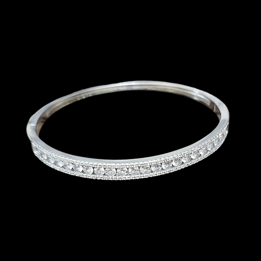 925 silver bracelet with zircon stone