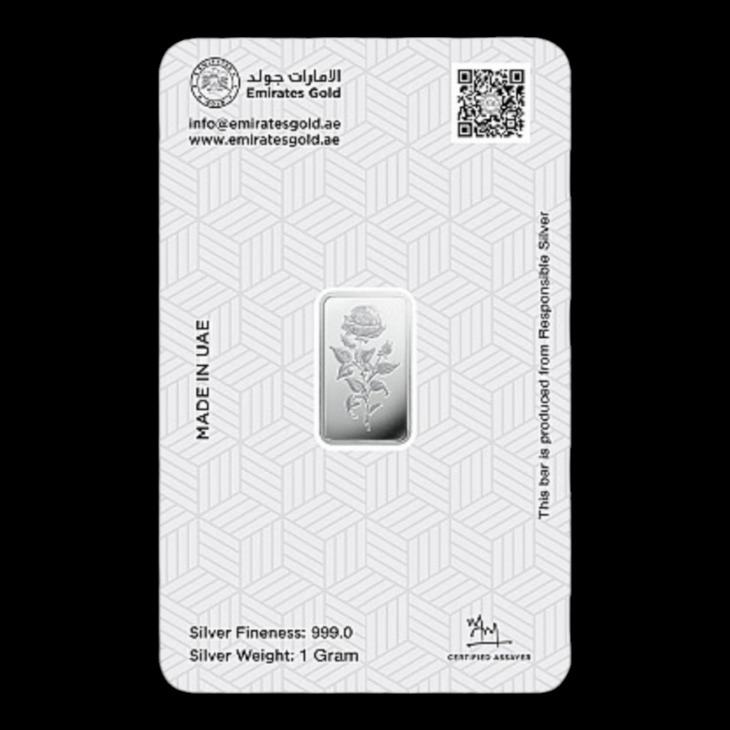 Emirates 1 gm silver Bar