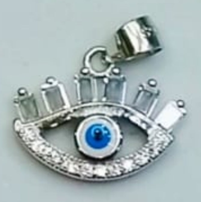 925 silver Evil eye pendant