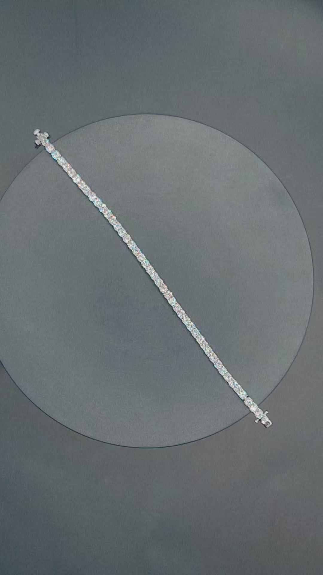 Sterling Silver Tennis Bracelet.