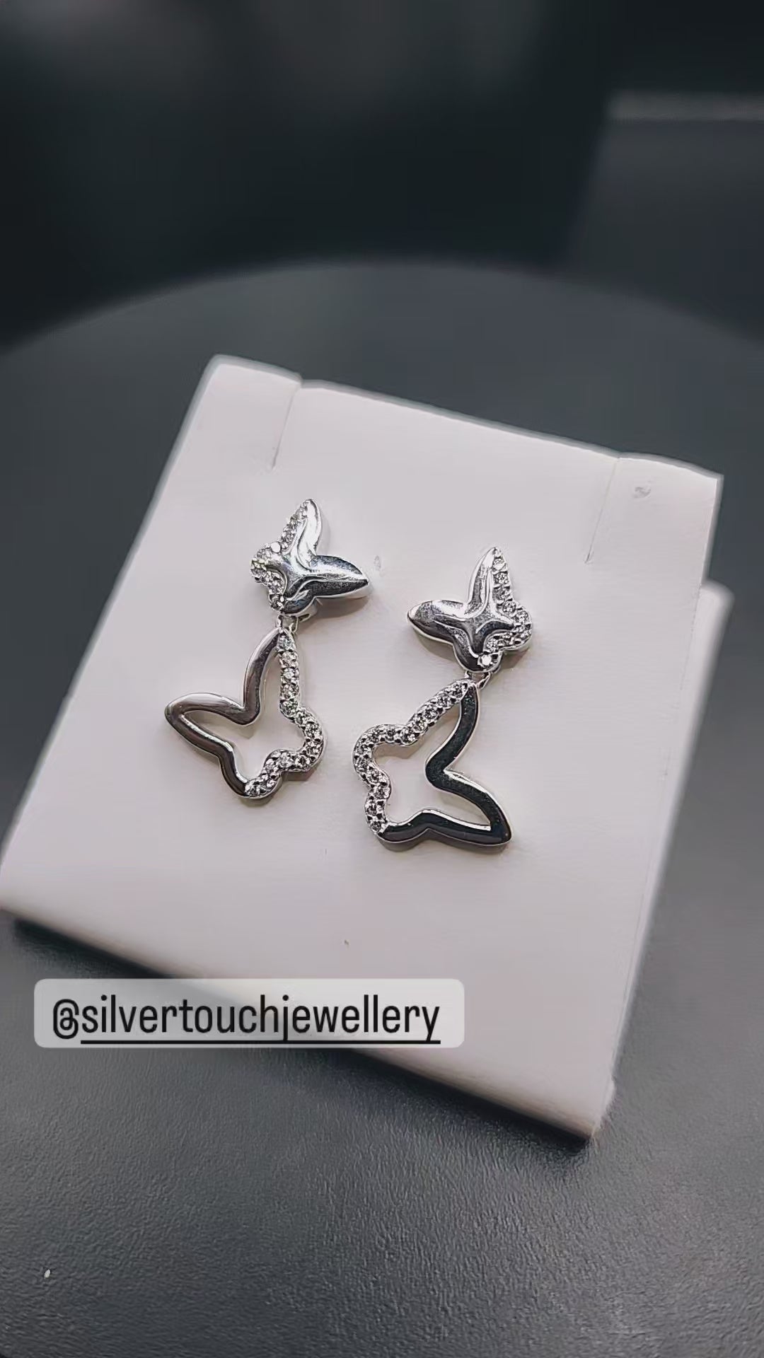 Butterfly earrings