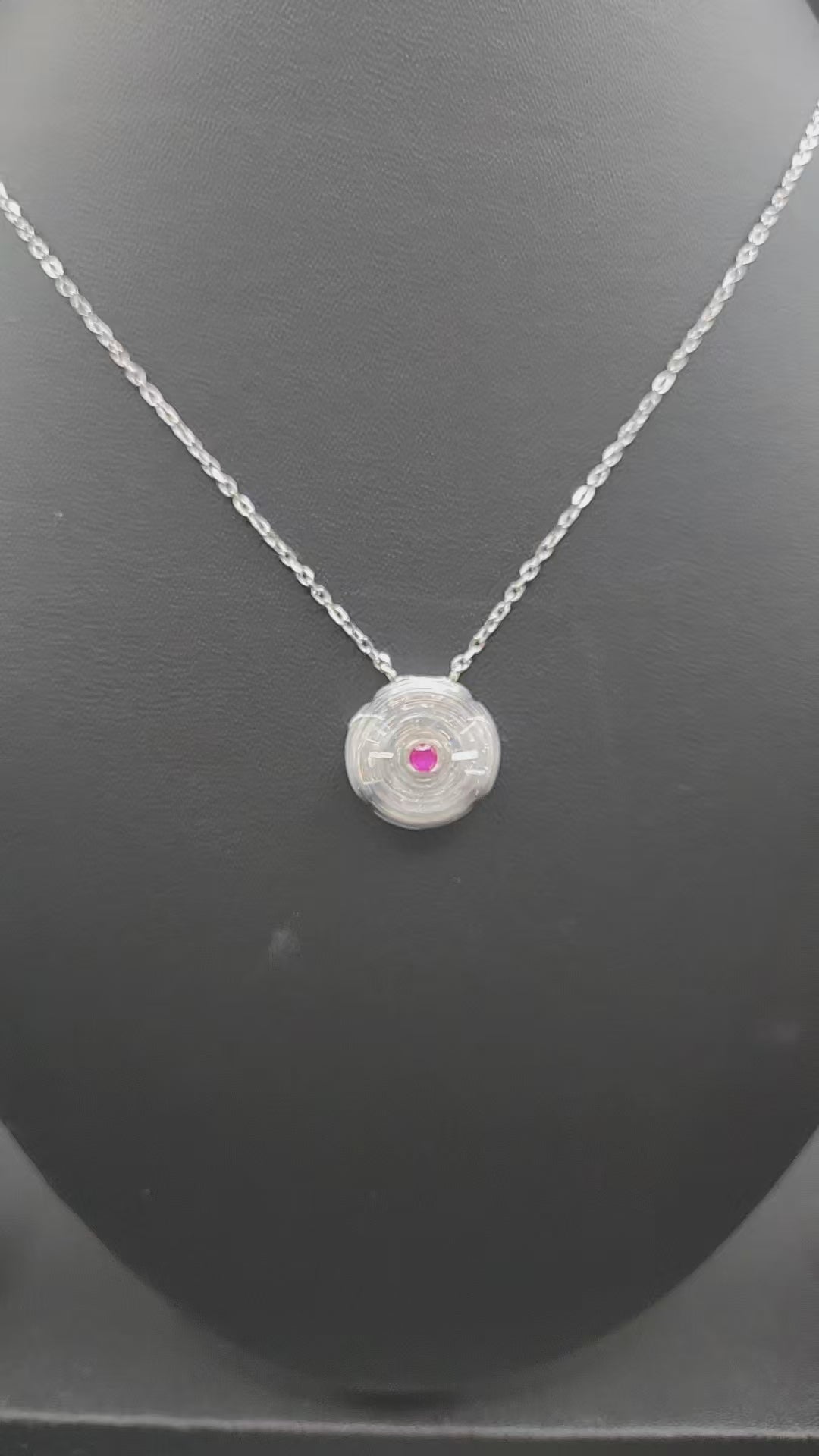 Four Leaf Clover AD Spinning Pendant.