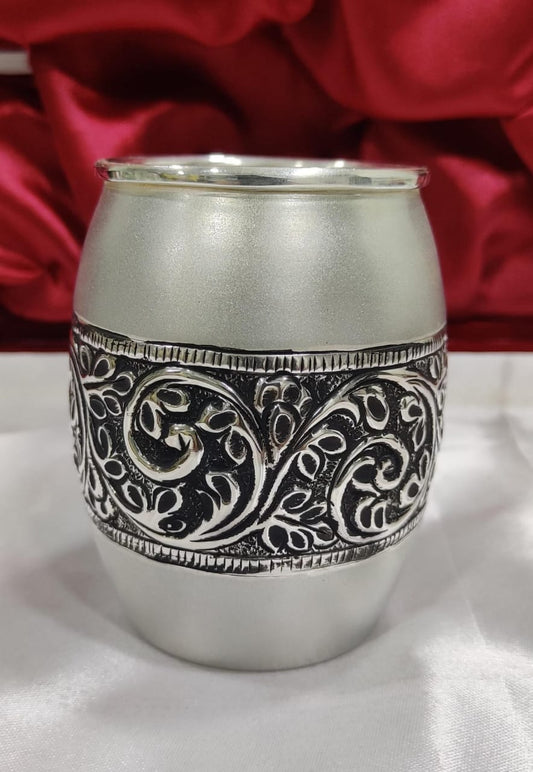 Antique Silver Glass