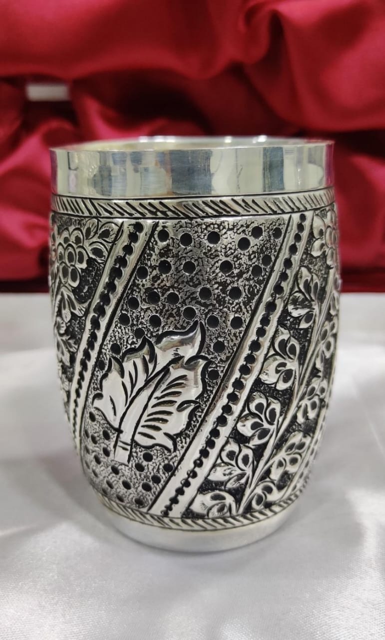 Antique Silver glass