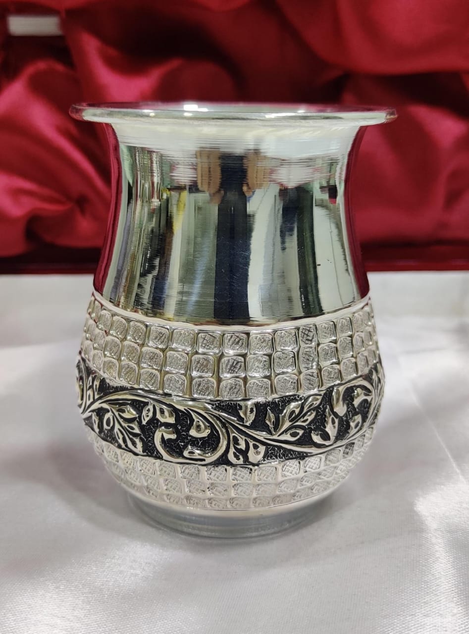 Antique Silver Glass