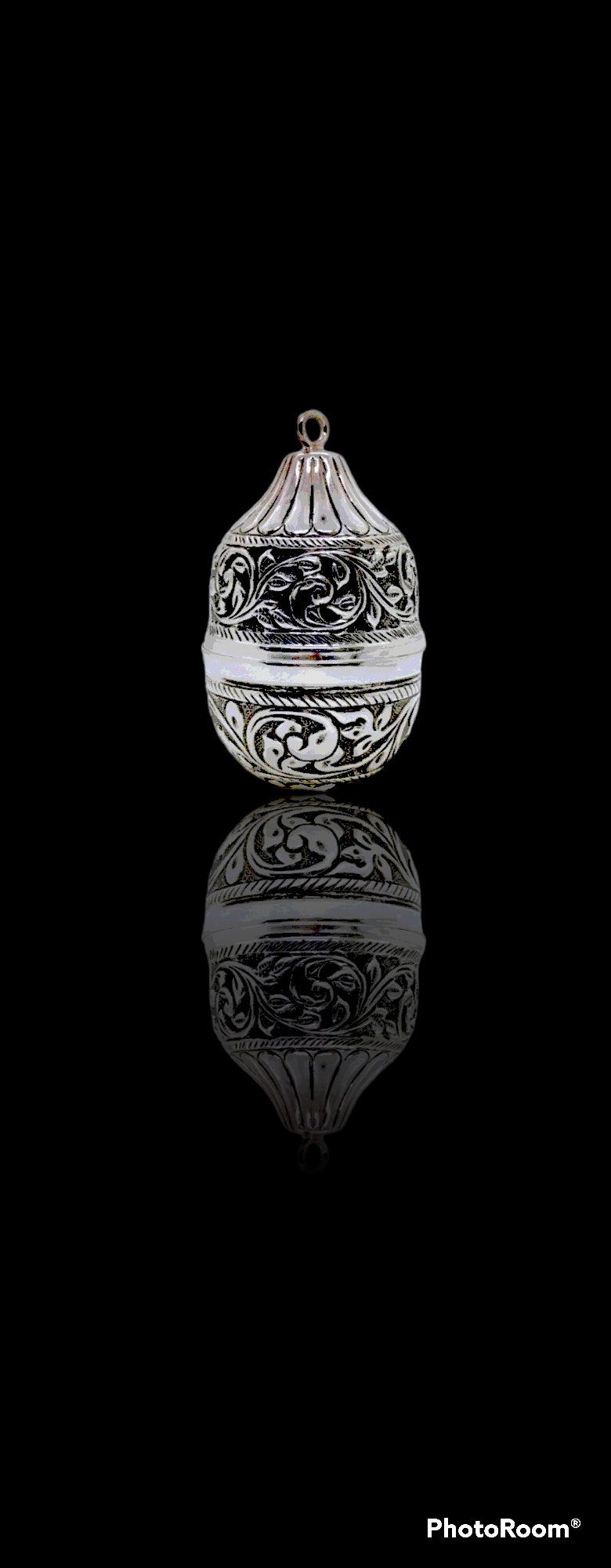 Pure Silver Nariyel in Nakshi