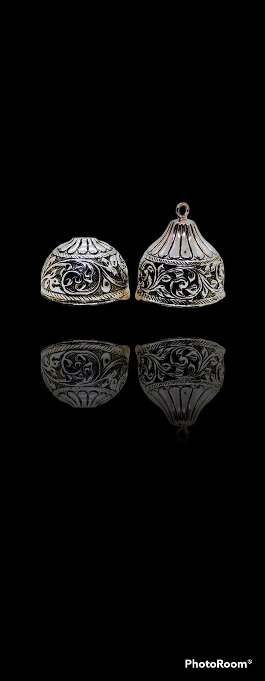 Pure Silver Nariyel in Nakshi