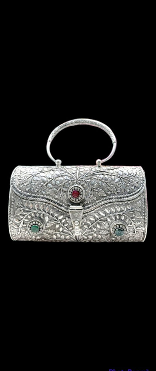 Antique Silver Purse