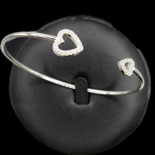 Cuff Bracelet with heart