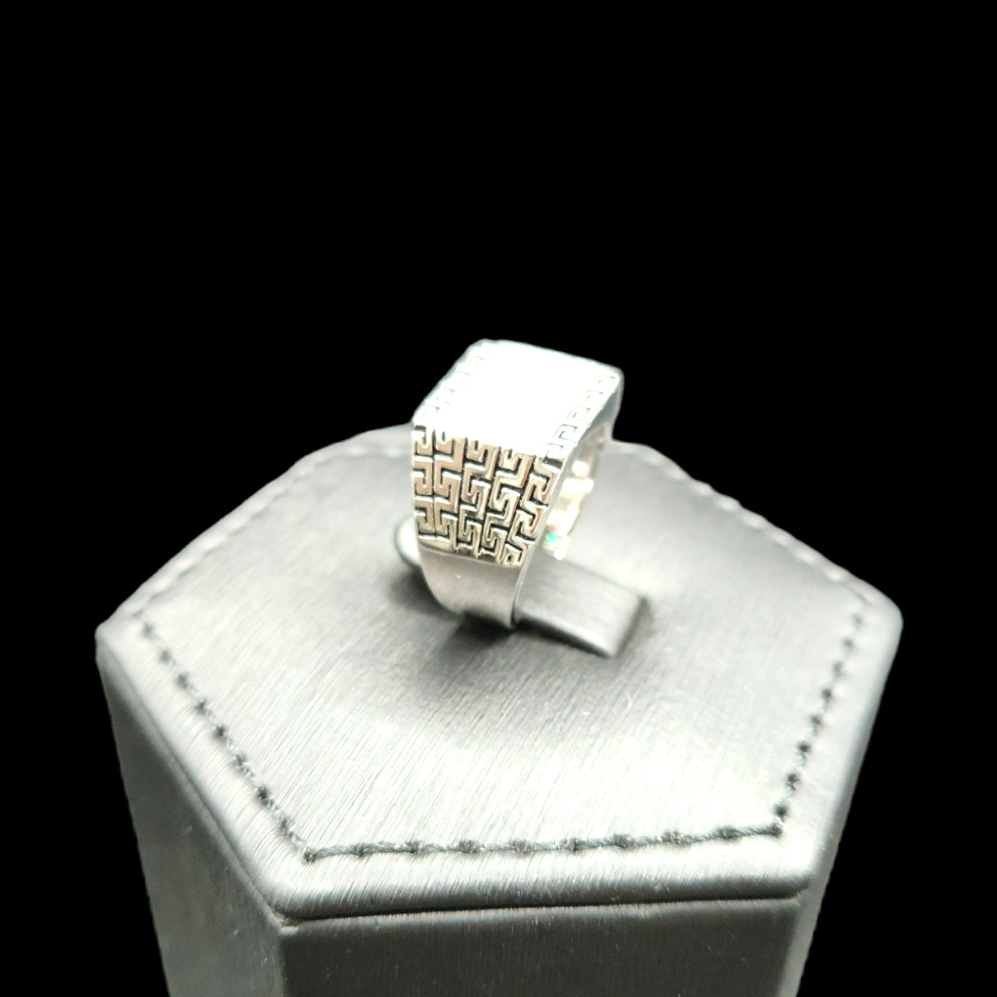 Sterling Silver AD Ring for Men.