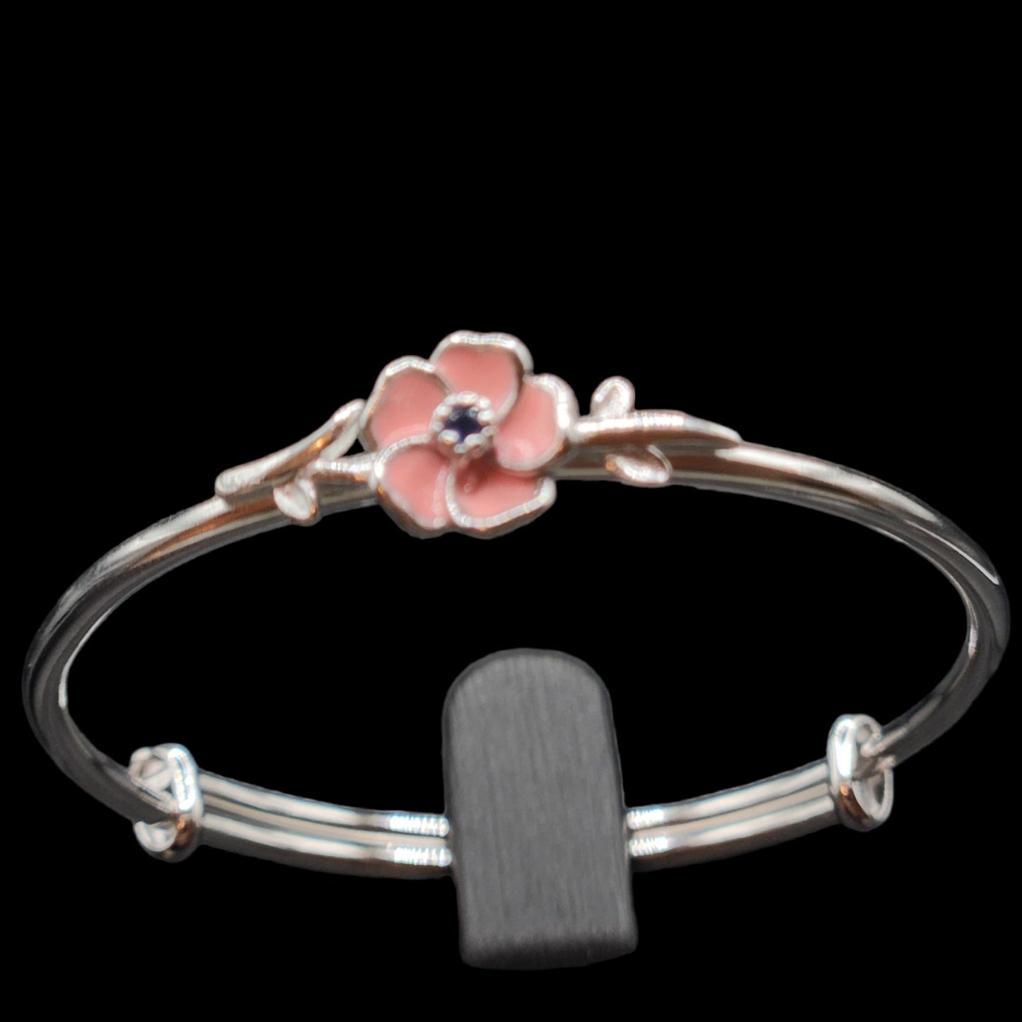 Pink Flower Bracelet.