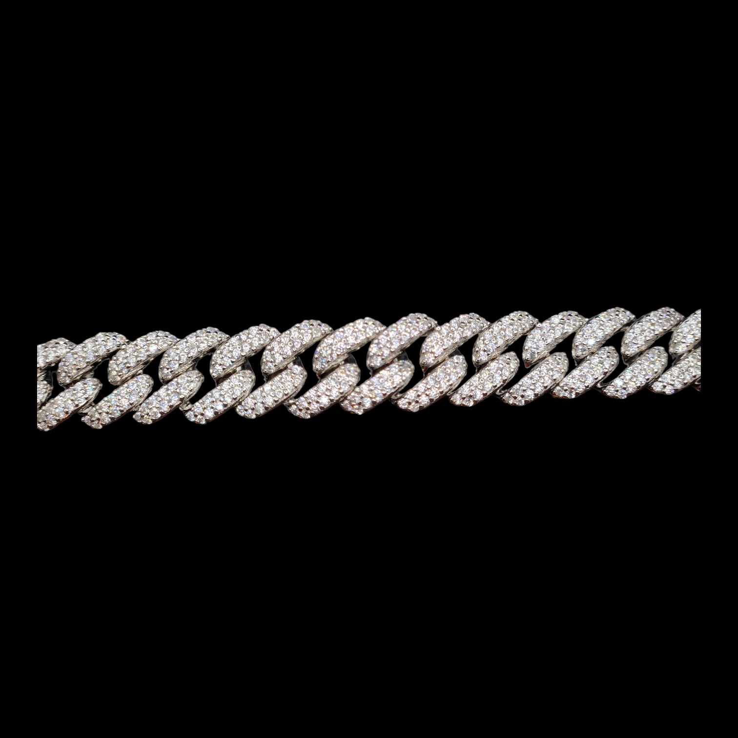 Iced Hip Hop Cuban link men’s Bracelet