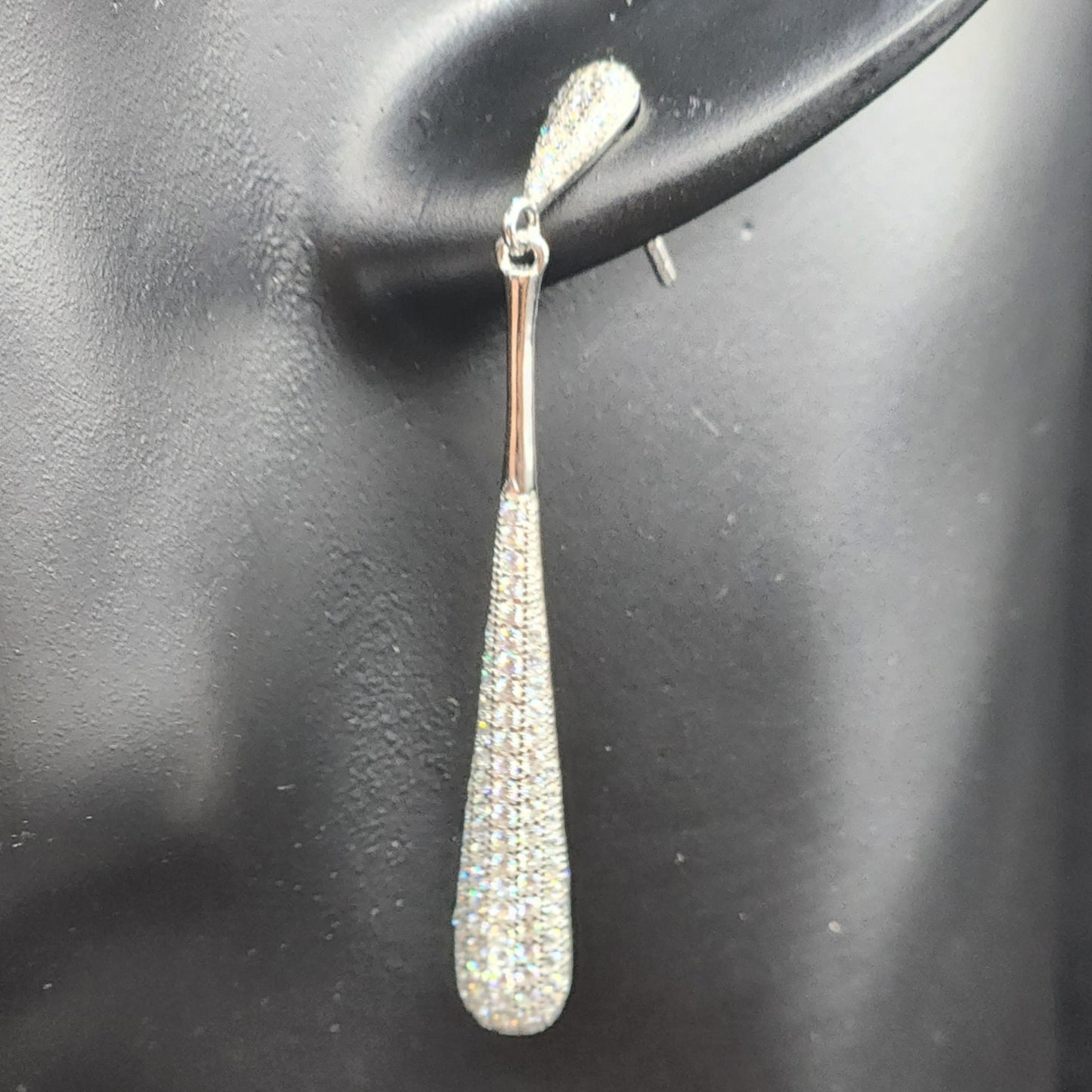 Sparkling Drop Earrings.