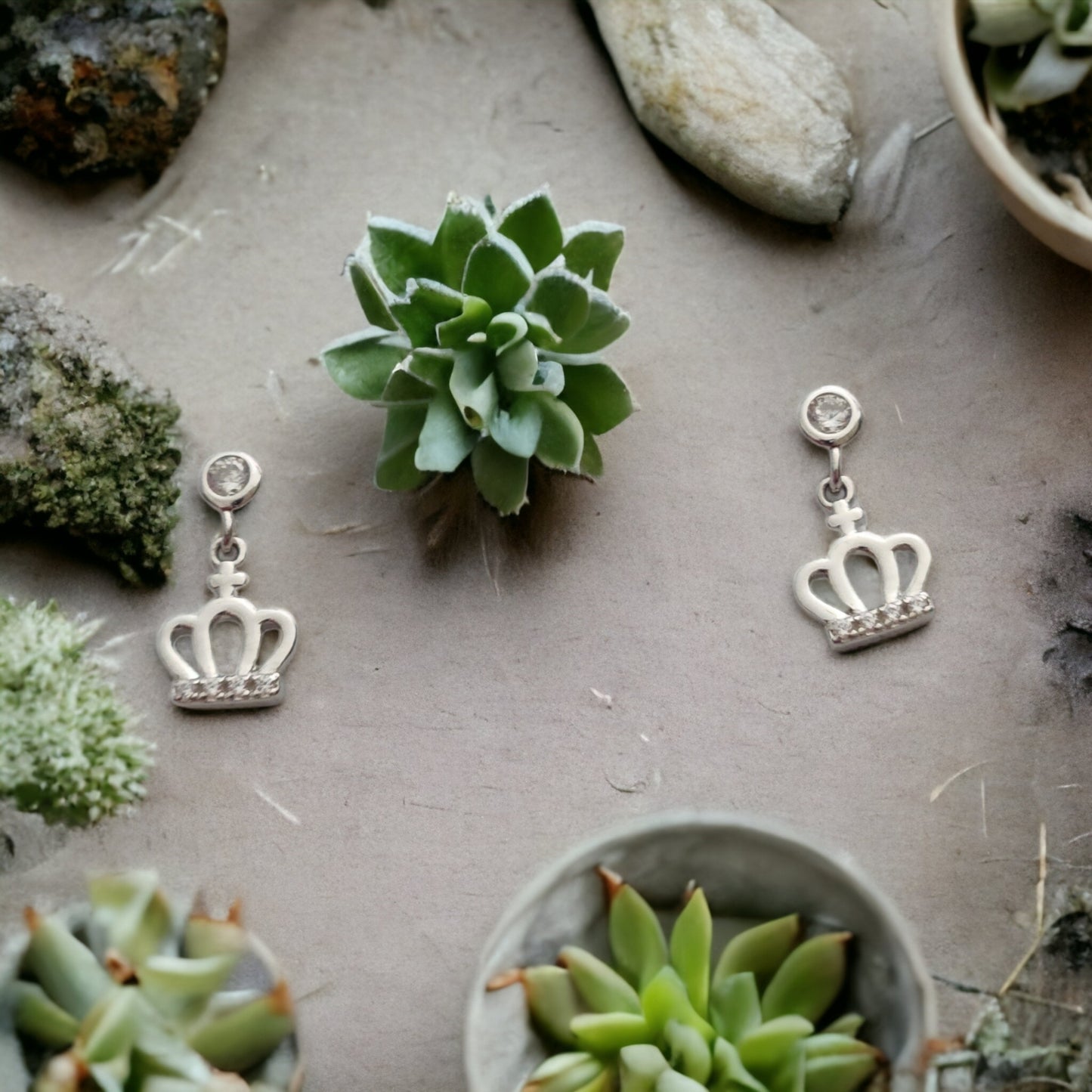 Crown Earrings