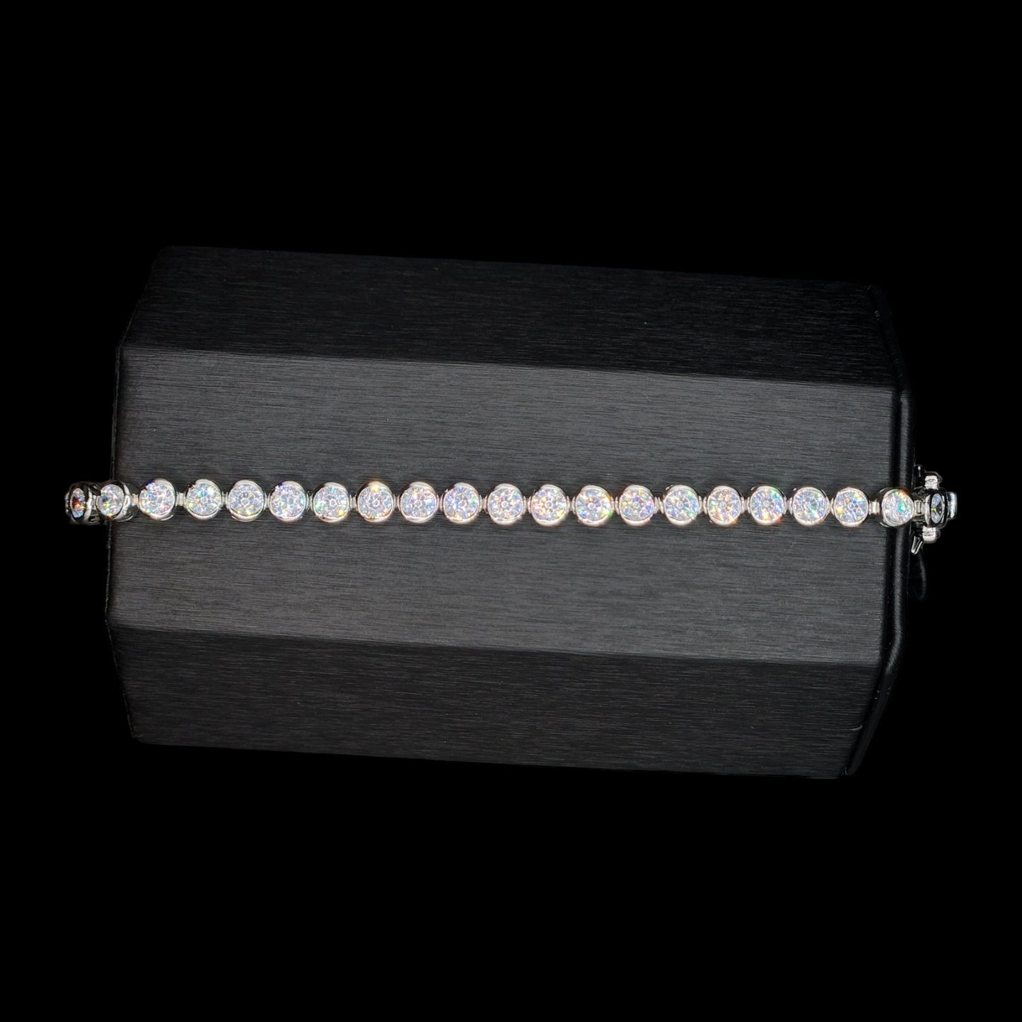 Sterling Silver Tennis Bracelet.