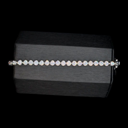 Sterling Silver Tennis Bracelet.