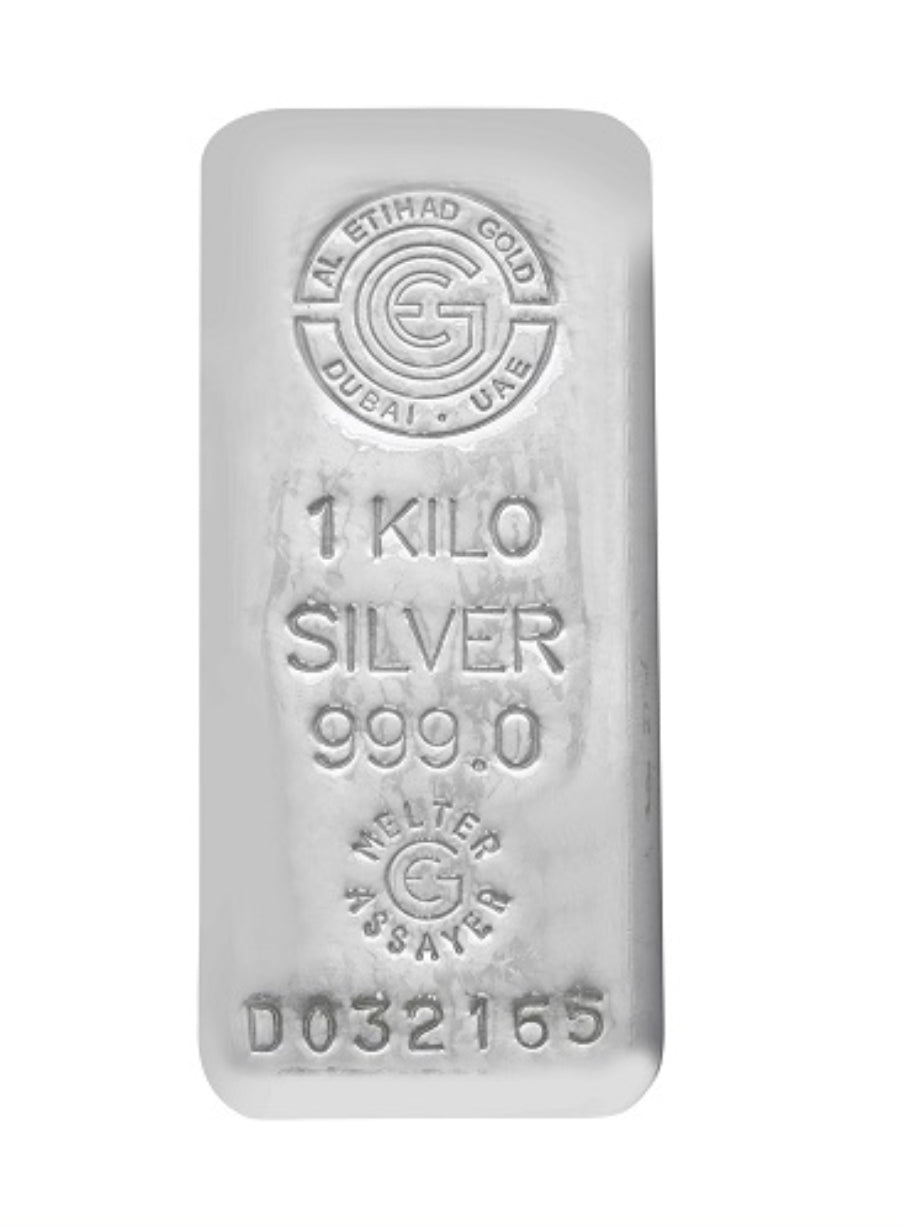 1 KG Silver Bar