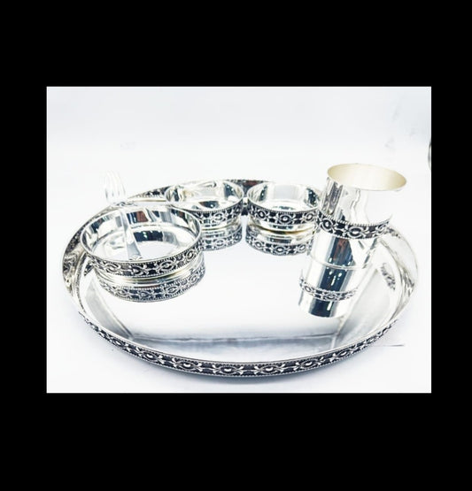 925 silver  Antique polish Dinner set